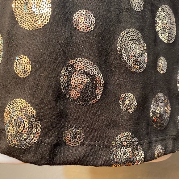 SKINKY BRAND Black with Silver Sequin Polka-Dots - Picture 5 of 15